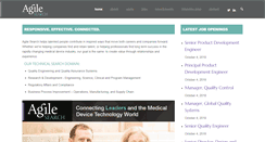 Desktop Screenshot of agilesearchinc.com